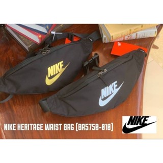 NIKE HERITAGE WAIST BAG (BA5750-010) กระเป๋าทรงคาดอก หรือคาดเอว