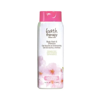 Belcam Bath Therapy Body Wash Shampoo Cherry Blossom 500ml. ผลิตภัณฑ์ชำระผิวกาย ครีมอาบน้ำ แชมพู