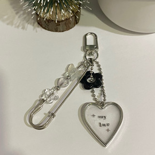 ⟢ พวงกุญแจ⸝⸝พวงกุญแจน่ารัก⟢ลูกปัดheart keychain