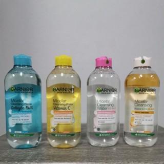 Garnier Micellar Cleansing Water 400 ml. การ์นิเย่ไมเซล่า Exp.07/2025