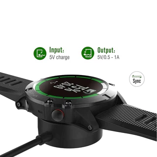 สายชาร์จ Garmin แท่นชาร์จแบบกลม Fenix 6 6s 6X 7X 7 7s Epix 5 5S 5X Vivoactive6 5 3 4 4s Forerunner 245 55 945 Venu SQ