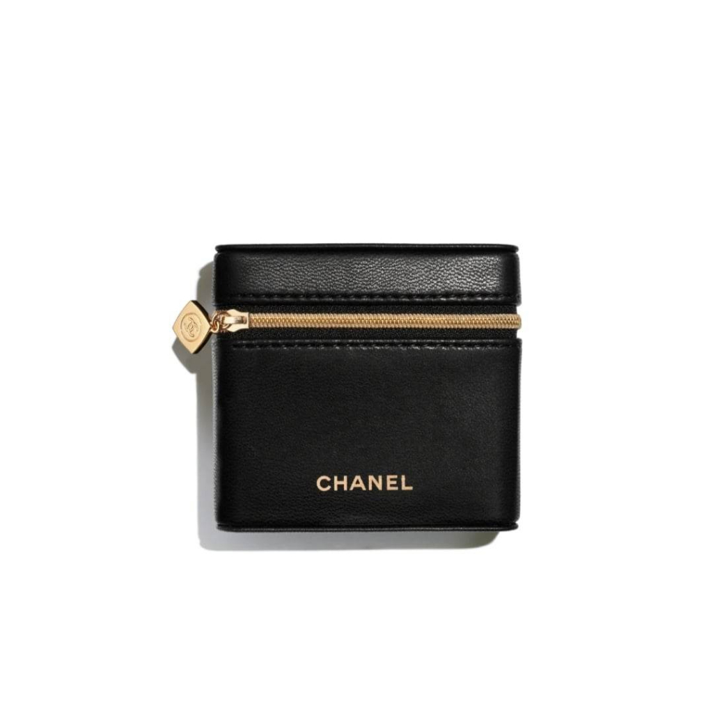 Chanel กระเป๋าเครื่องสำอางชาแนลของแท้💯 Chanel Pouch Chanel cosmetic bag กระจก Chanel