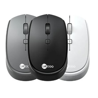 เมาส์ - LECOO WS202 - WIRELESS MOUSE BLACK