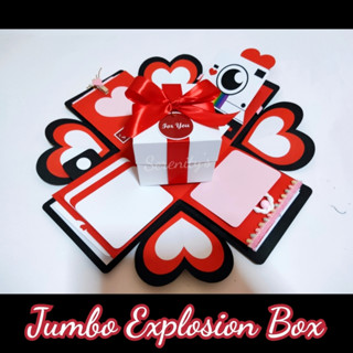 🎁🎉 กล่องของขวัญไซส์ใหญ่ 5x5"Jumbo Explosion Box ✨