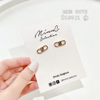 MinnC | Earrings ต่างหู MCE0072