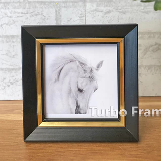 กรอบรูปสีเหลี่ยมจัตุรัส ขนาด 12x12”, 10”x10”,8”x8” ,7x7", 6”x6” , 5”x5” , 4”x4” **พร้อมกระจก +ขาตั้ง +หูแขวนผนัง **