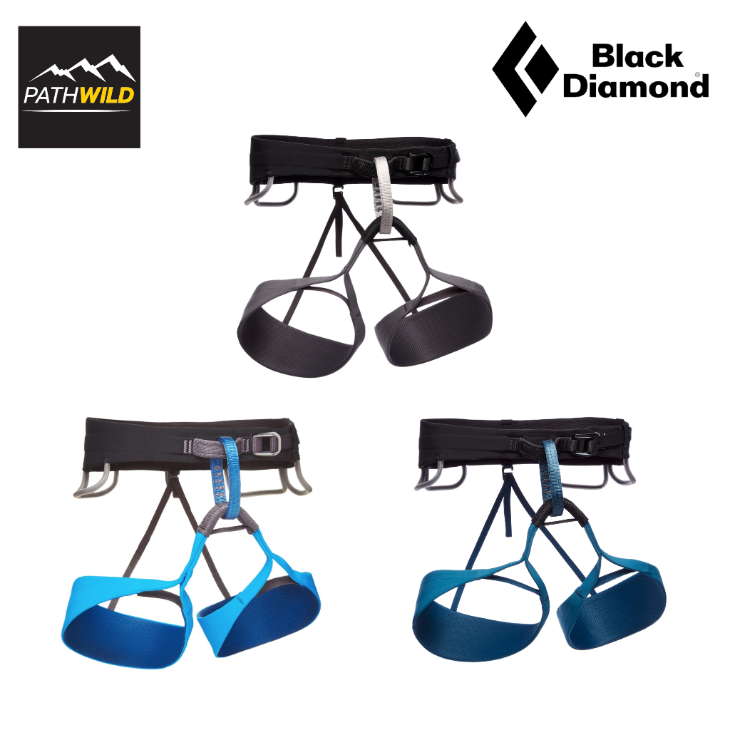 BLACK DIAMOND SOLUTION HARNESS MEN'S ฮาร์เนสสำหรับนักปีน (ชาย)
