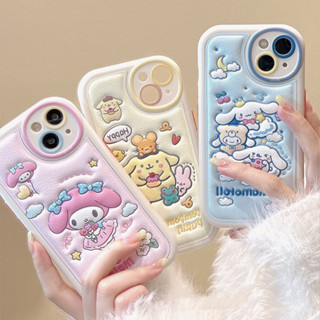 💜พร้อมส่งในไทย💜รุ่นใหม เคส iphone 11 Pro Max soft case Cartoon for iPhone 14 13 12 ห่อเต็ม เคสนิ่ม เคสโทรศัพท์