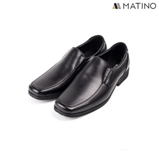 MATINO  SHOES รองเท้าคัทชูหนังวีแกน รุ่น MC/B 5527 - BLACK