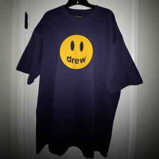 ใหม่พร้อมส่ง ของแท้ เสื้อยืด Drew House Mascot Dark Navy