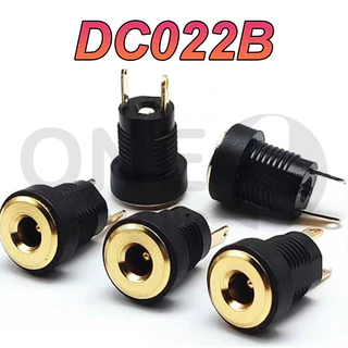 OneAudio แจ็ค dc ตัว เมีย DC022B 8mm 5.5*2.1 mm dc jack ตัวเมีย รูชาร์จdc ซ็อกเก็ตdc แจ็ค dc แจ๊กต่อสายไฟdc dcตัวเมีย