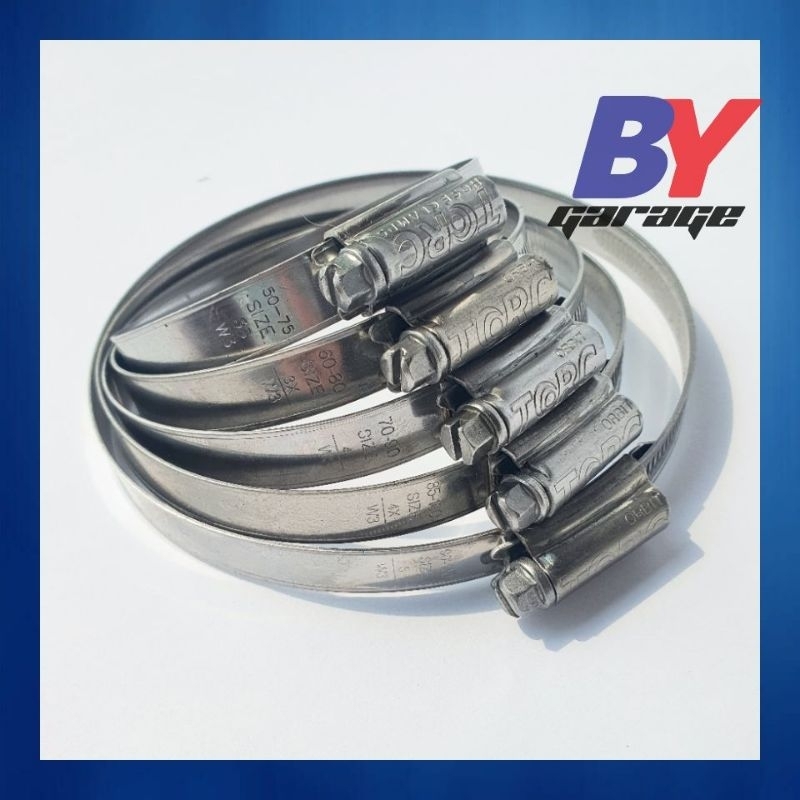 เข็มขัดรัดท่อ เหล็กรัด เหล็กรัดท่อ แคมป์รัดท่อ Orbit W3 แสตนเลส430 ❗️เหมาะกับเครื่องสูบน้ำแรงดันสูง 