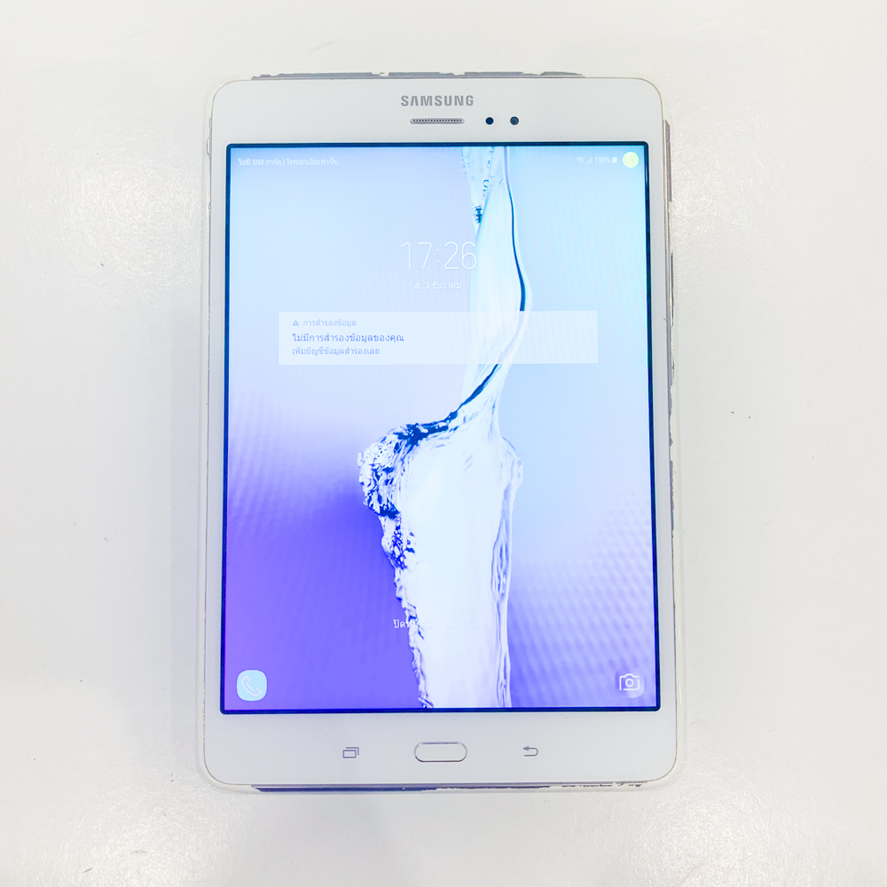 แท็บเลต SAMSUNG Galaxy Tab A SM-P355 สีขาว มือสอง ขายตามสภาพ โปรดอ่านรายละเอียดก่อน