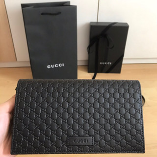 Gucci Wallet on Strap ของแท้ นำเข้าจาก Austria 🇦🇹