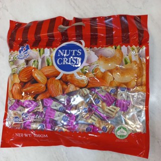 Nuts crisp ขนมถั่วตุ๊บตั๊บ(ขนมถั่วอัดแท่ง)ขนาด 500 กรัม