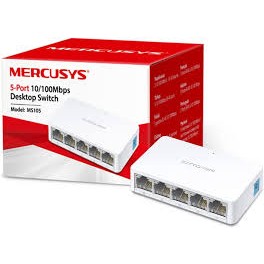 MERCUSYS MS105 5 Ports , TP-LINK TL-SF1005D Desktop Switch hub Lan 1Gbps 802.3x ( สวิตซ์ ฮับ )