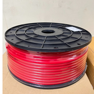 สายลม สายPUเกรดA ท่อลม (Polyurethane Air Hose) สีแดง มีขนาด2.5x4, 4x6 ,5x8 มีราคาปลีกและส่ง