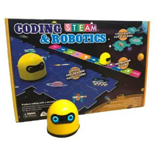 ของเล่นเสริมพัฒนาการ ROBOT CODING หุ่นยนต์ เขียนโปรแกรม CODING &amp; ROBOTICS STEAM รุ่นใหม่ V2