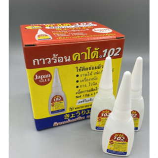 กาวร้อน คาโต้ 102 ยกกล่อง