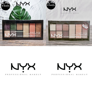 [NYX] The Go To Palette, Bon Voyage นิกซ์ พาเลทแต่งหน้า อายแชโดว์ 6 เฉดสี, แป้งอิลลูมิเนต, บลัช, บรอนเซอร์