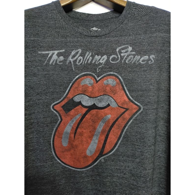 เสื้อยืด มือสอง เสื้อวง The Rolling Stones อก 46 ยาว 29