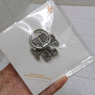 Tory Burch ⚜️ งาน Shop ⚜️ Kira Phone Ring วงแหวนติดมือถือ ห่วงติดมือถือ ที่ยึดมือถือ