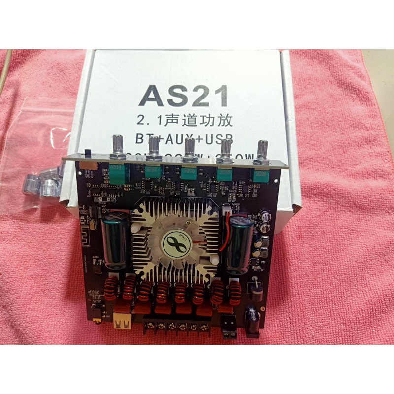 แอมป์บลูทูธ ZK-AS21 ของแท้ 100% ไม่แท้ส่งคืนได้เลยครับ