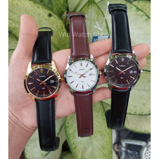 นาฬิกา Casio แท้100% รุ่น MTP-VD03L และ MTP-VD03GL นาฬิกาข้อมือผู้ชาย สายหนัง ดีไซน์เรียบหรู -ของแท้100% รับประกัน1ปี