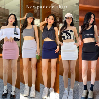 Paddee skirt กระโปรงกางเกงผ้ามีกางเกงซับด้านใน 6 สี พร้อมส่ง