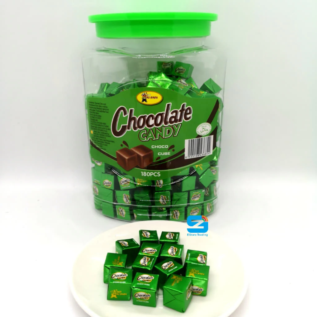Candy Cube Chocolate ลูกอมอัดเม็ดรสช็อกโกแลต ขนาด 180 ลูก