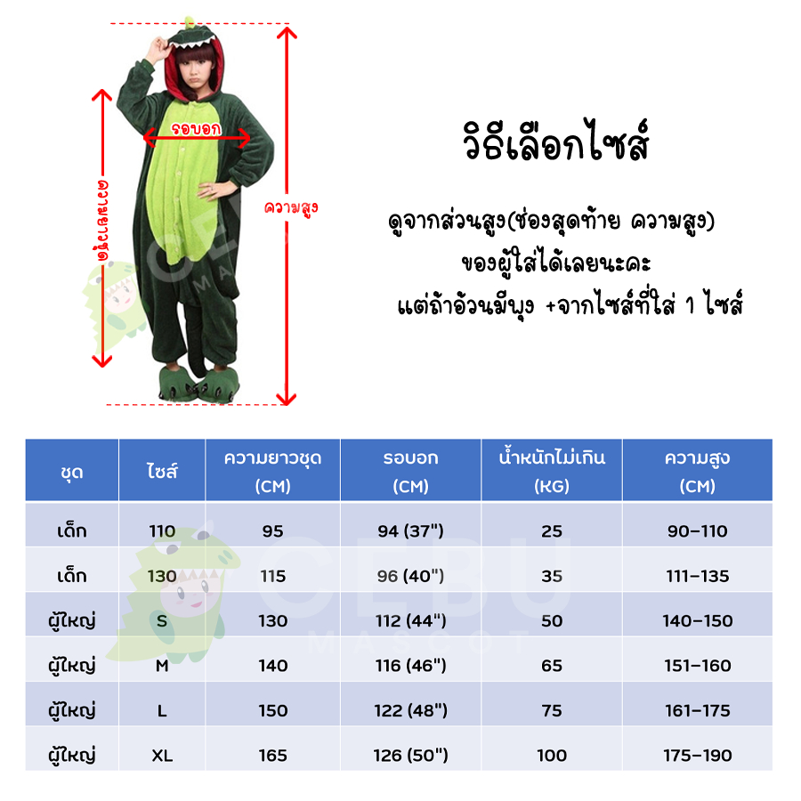 ชุดไก่ Chicken ไก่เหลือง ชุดมาสคอตไก่ ชุดแม่ไก่ รูปที่ 2