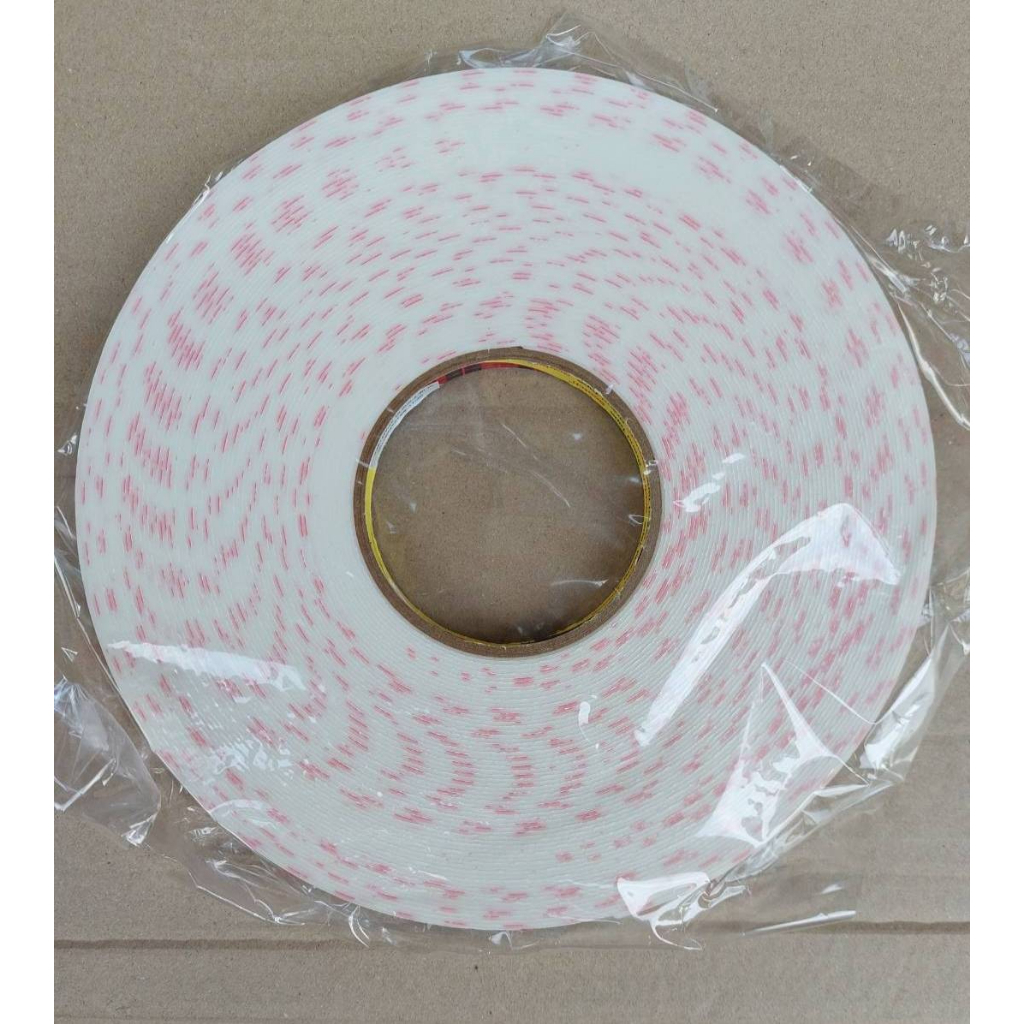 เทปกาวสองหน้า เทปกาว2หน้า 3Mยาว30 เมตร Acrylic Foam Tape หน้ากว้าง10มม.ราคาถูก ม้วนใหญ่โคตร