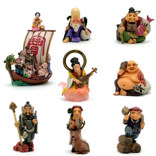 Takara / Kaiyodo : Fukujin netsuke - Seven Lucky God Figure Collection