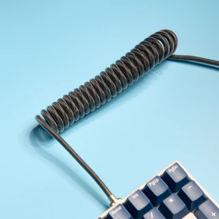 Royal Kludge custom Mechanical Keyboard Data Cable Personalization Spring Cable USB Charging Cable Type-C