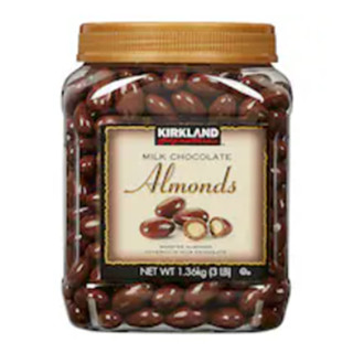 Kirkland Signature Almond Milk Chocolate 1.36kg.เคิร์กแลนด์ซิกเนเจอร์ช็อกโกแลตนมสอดไส้อัลมอนด์ 1.36กก.ขนมขบเคี้ยว