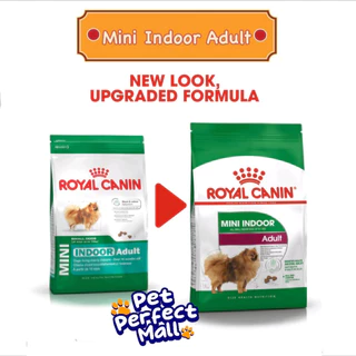 Royal Canin Mini Indoor Adult 7.5kg โรยัลคานิน สุนัขโต พันธุ์เล็กเลี้ยงในบ้าน 7.5 กิโลกรัม