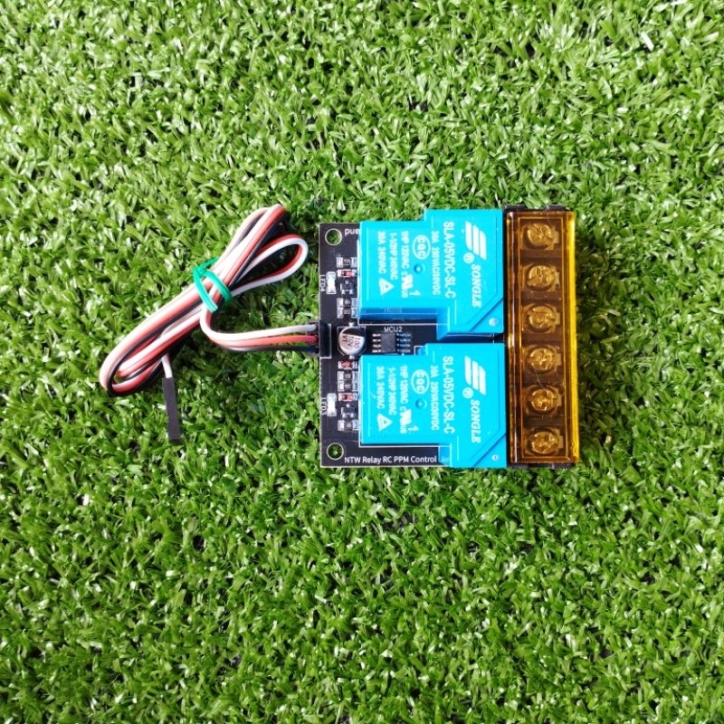 (รุ่นล่าสุด) Rc Relay Switch 30A 2Relay รีเลย์สำหรับรีโมท Flysky และรีโมทอาชีอื่นๆทุกรุ่น SWRC30A2R V3 (NTW Production) - รูปที่ 3