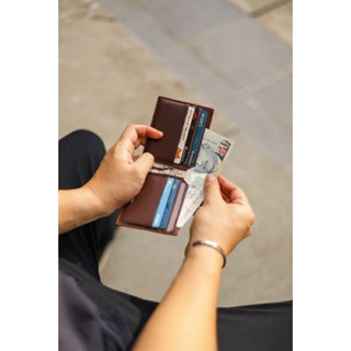 Faire Collective | Specter Bifold Wallet ŵ Money Clip (Top Grain Leather Men Wallet)