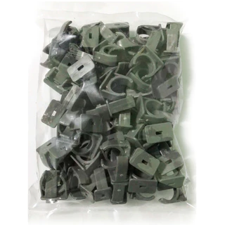 คลิปก้ามปู ก้ามปู 3/8 3หุน 1/2 4 หุน แพ็ค 50 และ 100 ตัว 3 สี ขาว เหลือง ฟ้า และ เทา