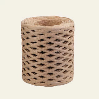 Natural raffia paper twine | เชือกกระดาษจากใยปาล์ม สำหรับตกแต่ง art&craft ม้วนละ 200 เมตร