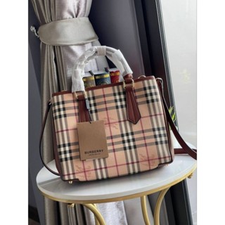 Burberry Medium title tote bag