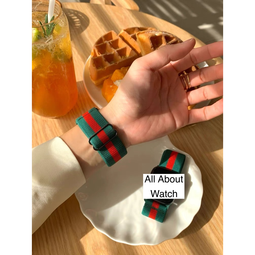 พร้อมส่ง สายนาฬิกาพร้อมตัวล็อคเข็มขัด ปรับสายง่าย ใช้ได้กับ Smart Watch 8 7 6 5 4 3 2 1 Se Ultra 8 X