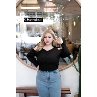 🔥Plussize🔥เสื้อคนอ้วน🔥 L40-46    XL46-50