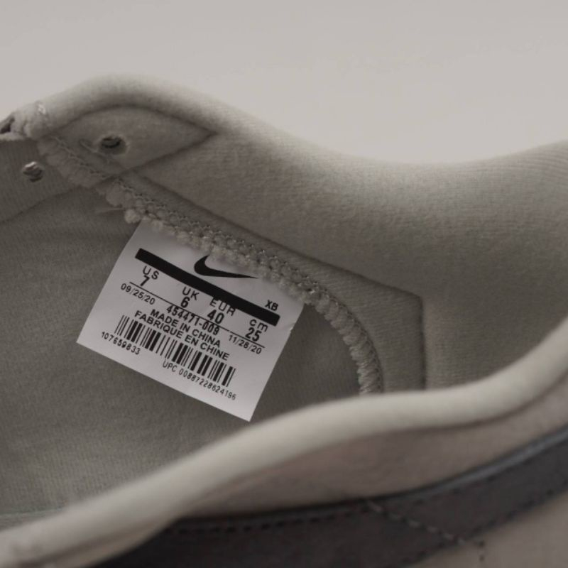 ของแท้ 100% Nike Blazer SB Low Reigning Champ 2.0 Grey Suede