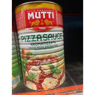 Mutti Flavored Pizza Sauce 4100 G. พิซซ่า ซอส อาโรมาทิซซาต้า ซอส พิซซ่า อาโรมาทิซเซ ซัลซา เปอร์ พิซซ่า ( ตรา มุตติ )