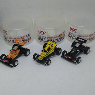 ฟิกเกอร์ขนาดเล็ก จำลองรถ RC Car Tamiya ทามิย่า ดึงถอยหลังวิ่ง สินค้าใหม่ รวม 3 คัน rcv2bg/1-1