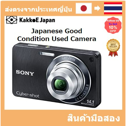 【ญี่ปุ่น กล้องมือสอง】[Japan Used Camera] Sony Sony Digital Camera CYBERSHOT W350 Black DSC-W350/B