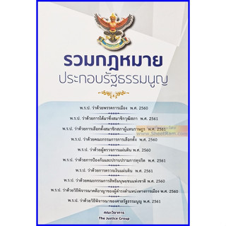 รวมกฏหมาย ประกอบรัฐธรรมนูญ (คณะวิชาการ)