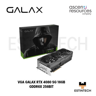 VGA (การ์ดจอ) VGA GALAX RTX 4080 SG 16GB GDDR6X 256BIT ของใหม่ประกัน 3ปี