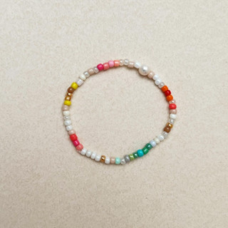 Tiny pearl beaded bracelet